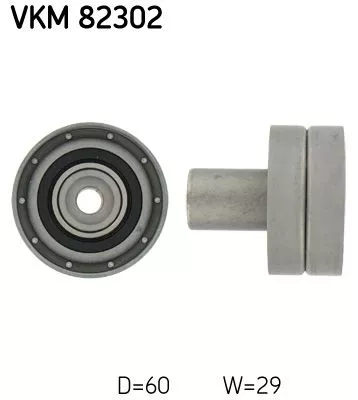 Deflection Pulley/Guide Pulley, timing belt