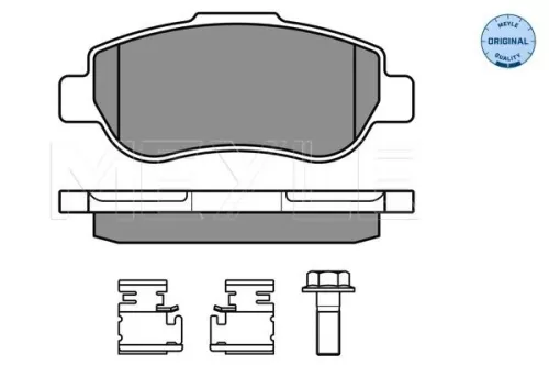 MEYLE Brake Pad Set, disc brake (0252407217/W)
