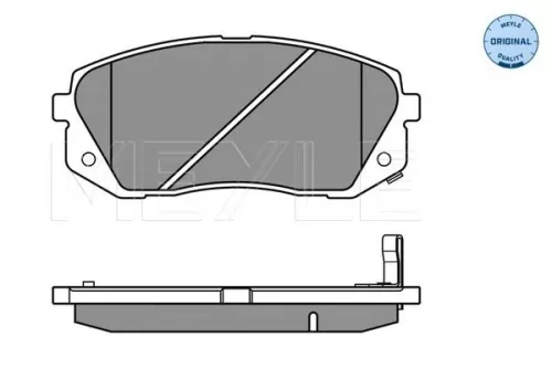 MEYLE Brake Pad Set, disc brake (0252450116/W)