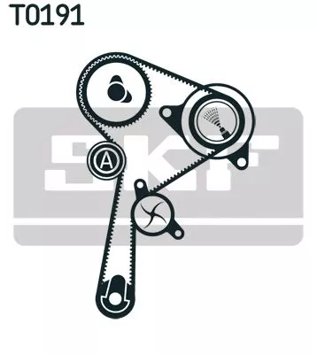 SKF Timing Belt Kit (VKMA06134)