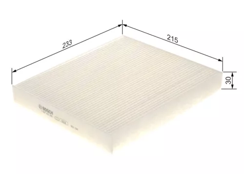 BOSCH Filter, cabin air (1987435056)