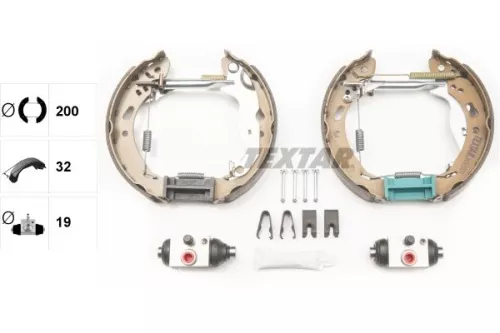 TEXTAR Brake Shoe Set (84069200)