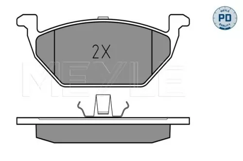 MEYLE Brake Pad Set, disc brake (0252313019/PD)