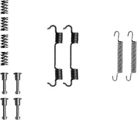 Accessory Kit, parking brake shoes