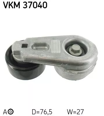 SKF Belt Tensioner, V-ribbed belt (VKM37040)