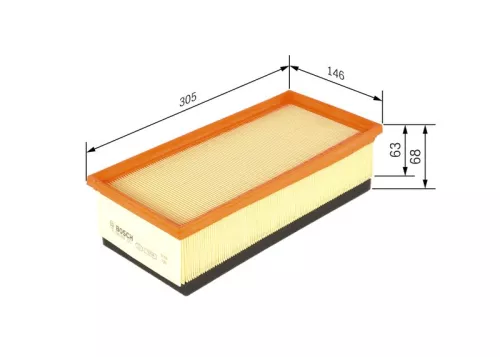 BOSCH Air Filter (F026400121)