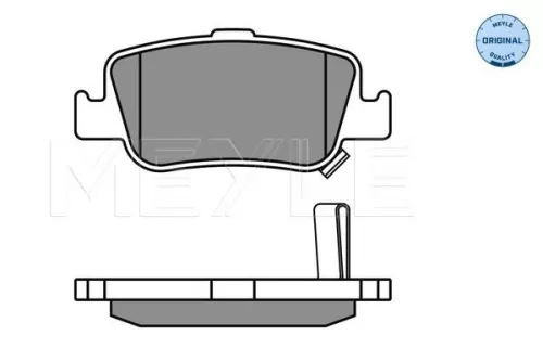 MEYLE Brake Pad Set, disc brake (0252466415/W)