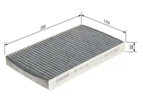 BOSCH Filter, cabin air (1987432379)