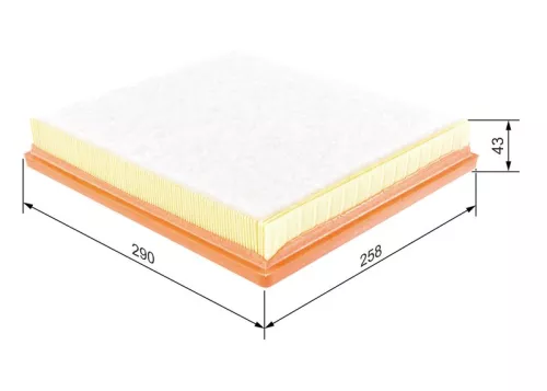 BOSCH Air Filter (F026400244)