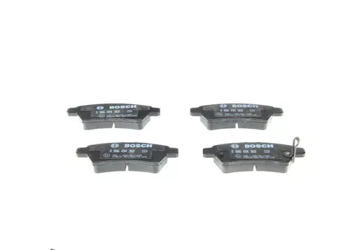 BOSCH Brake Pad Set, disc brake (0986494369)