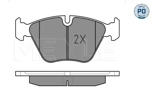 MEYLE Brake Pad Set, disc brake (0252199020/PD)