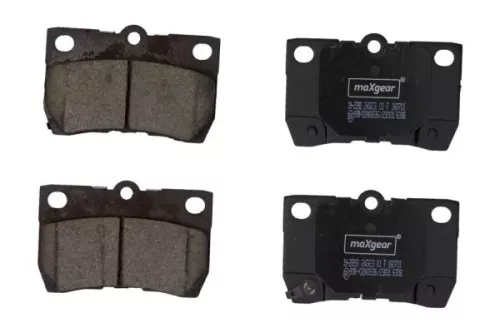 MAXGEAR Brake Pad Set, disc brake (19-2893)
