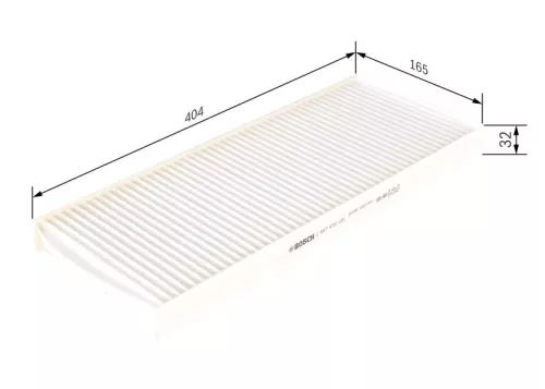 BOSCH Filter, cabin air (1987432091)