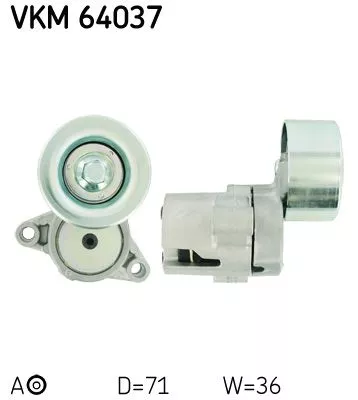 Belt Tensioner, V-ribbed belt