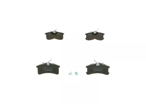 BOSCH Brake Pad Set, disc brake (0986494274)