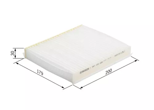 BOSCH Filter, cabin air (1987432228)
