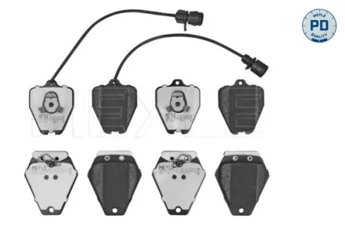 MEYLE Brake Pad Set, disc brake (0252145218/PD)
