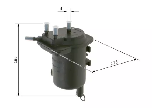 BOSCH Fuel Filter (0450907011)
