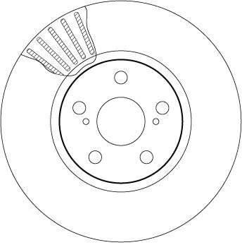 TRW Brake Disc (DF4160)