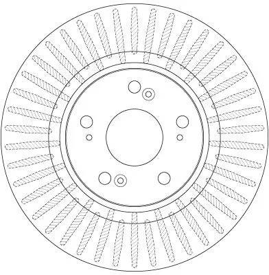 TRW Brake Disc (DF6432S)