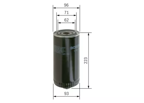 BOSCH Oil Filter (0451104015)
