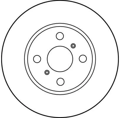 TRW Brake Disc (DF2658)