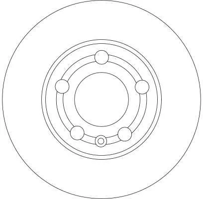 TRW Brake Disc (DF4253)