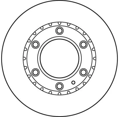 TRW Brake Disc (DF6034S)