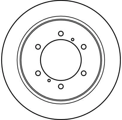 TRW Brake Disc (DF4075)