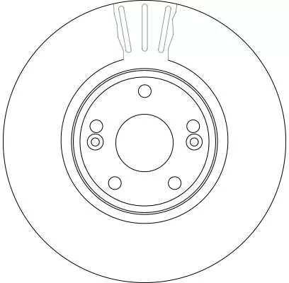 TRW Brake Disc (DF4229S)