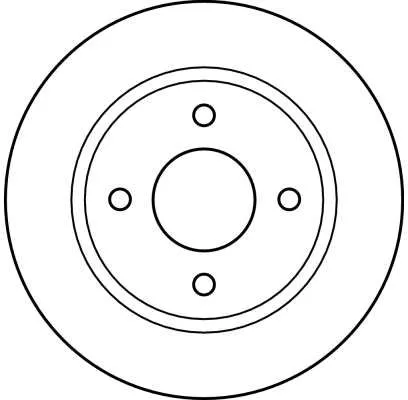 TRW Brake Disc (DF2611)