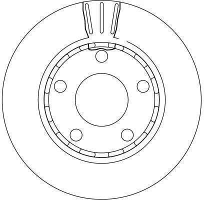 TRW Brake Disc (DF4210)