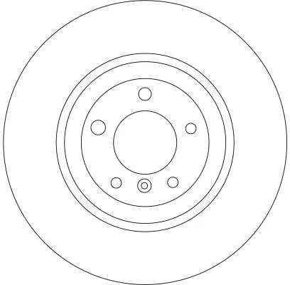 TRW Brake Disc (DF4350S)