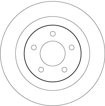 TRW Brake Disc (DF4468)