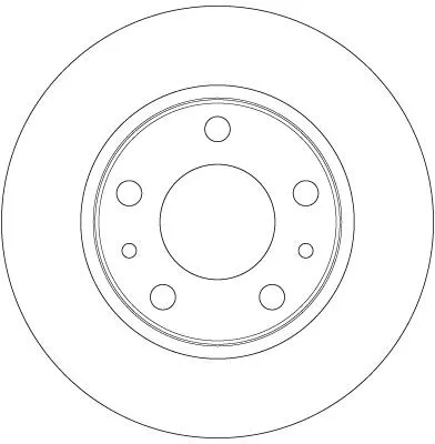 TRW Brake Disc (DF6412)