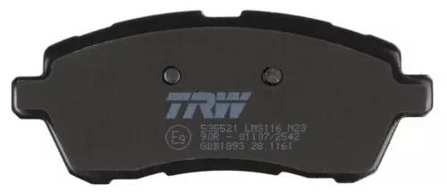 TRW Brake Pad Set, disc brake (GDB1893)