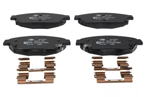 ATE Brake Pad Set, disc brake (13.0460-7263.2)