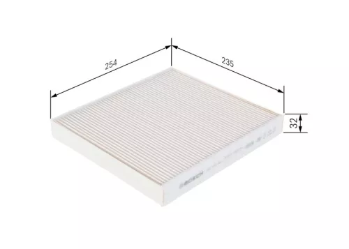 BOSCH Filter, cabin air (1987432540)