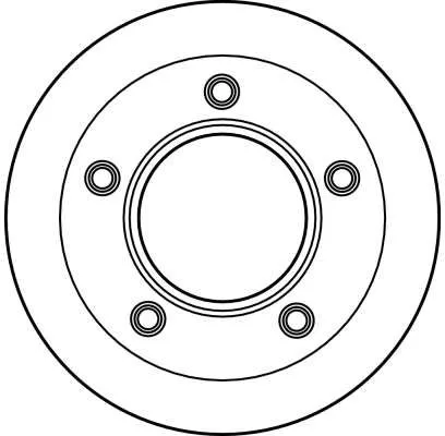 TRW Brake Disc (DF2579S)