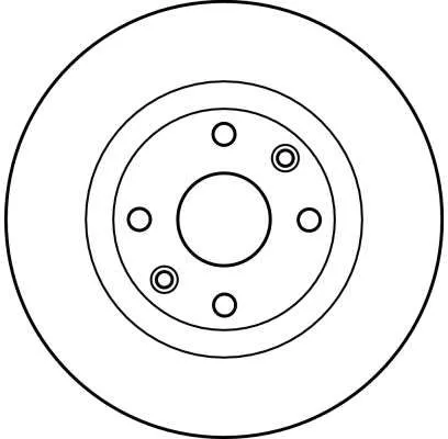 TRW Brake Disc (DF2586)