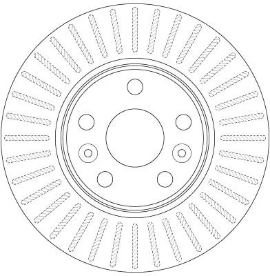 TRW Brake Disc (DF6448)