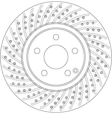 TRW Brake Disc (DF6477)