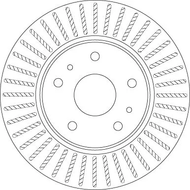 TRW Brake Disc (DF6684)