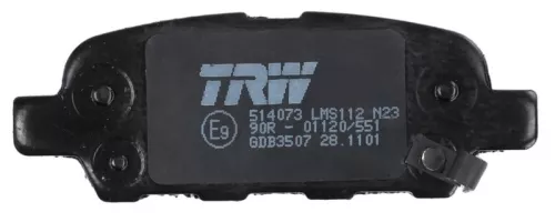 TRW Brake Pad Set, disc brake (GDB3507)