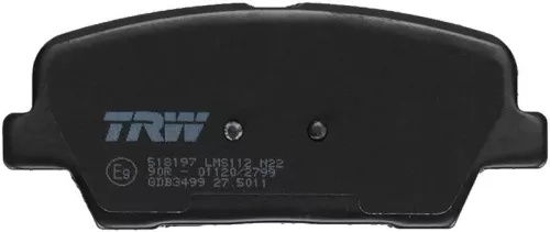TRW Brake Pad Set, disc brake (GDB3499)