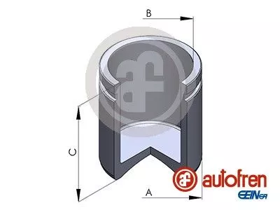 AUTOFREN SEINSA Piston, brake caliper (D025636)