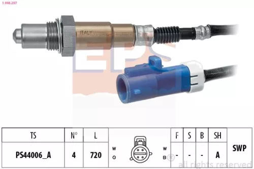 EPS Oxygen Sensor (1-998-297)