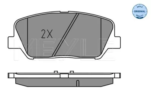 MEYLE Brake Pad Set, disc brake (0252491517)