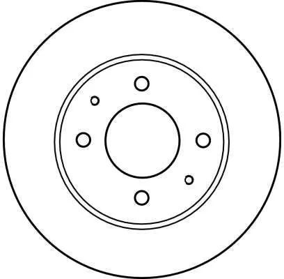 TRW Brake Disc (DF4158)