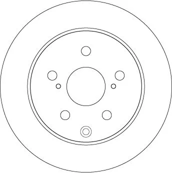 TRW Brake Disc (DF4829)